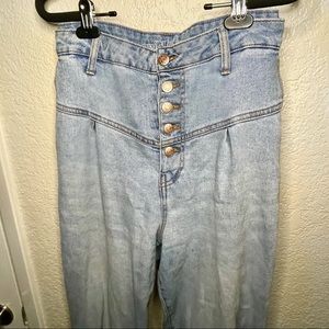 Wildflower high waisted mom jeans